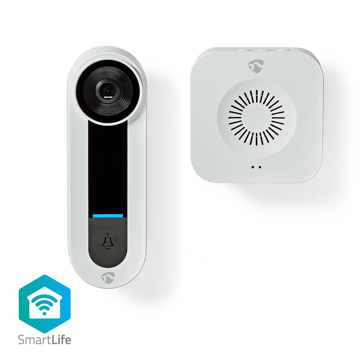 Smartlife wifi videofoon met extra bel WIFICDP40CWT