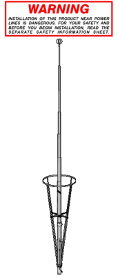Sirio Vector 4000 27Mhz basis antenne