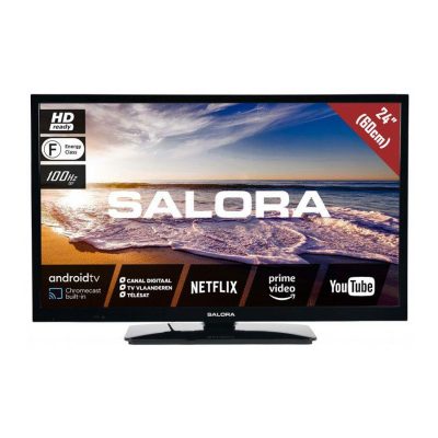 Salora Smart TV 24inch 12Volt 220Volt DVB-C/T2/S2 24LED9109CTS2ANDROID